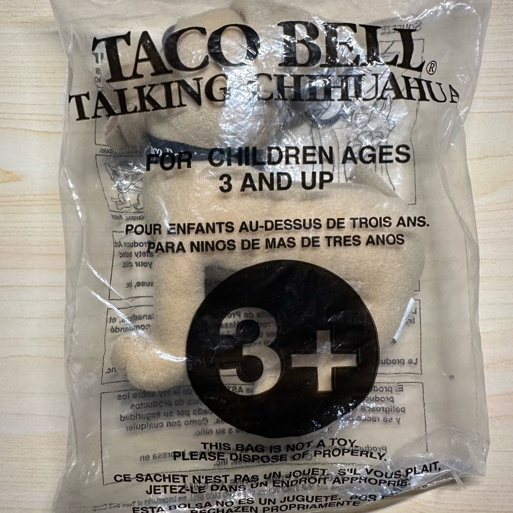 VTG Taco Bell talking chihuahua
